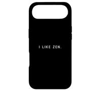 I Like Zen - Minimalist Funny Saying Silence Chillout Lover Case for iPhone Air