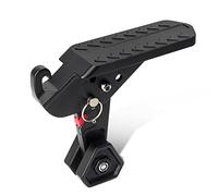 I LITTON Black Car Door Step Foot Peg, Foldable Car Roof Ladder Up On Door Latch Car Roof Rack, Multifunctional Car Door Pedal Easy to Access to Roof, Universal Fit for Truck SUV ATV Vehicles, Black