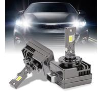 I LITTON D1S D1R LED Headlight Bulbs, 10000LM 70W 500% Brightness, Plug & Play D1S LED Bulbs for HID Replacement, OEM Replacement, 6500K Cool White, IP68 Waterproof, 2 PCS