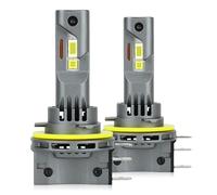 I LITTON H15 LED Headlight Bulbs for Car 1:1 Mini Size Design 60W 6500K Cool White Super Bright LED Bulbs, Plug & Play Car Headlamp Conversion Kit DRL H15 Headlight LED Canbus Ready, 2 PCS