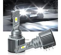 I LITTON H15 LED Headlight Bulbs, H15 DRL High Low Beam 70W 6000K White 7200LM Extreme Bright Canbus No Error, Plug & Play H15 LED Headlight Conversion Kit Waterproof H15 Headlamp, 2 Pack