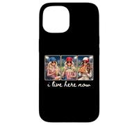 I live here now Baseball girls Case for iPhone 15