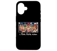 I live here now Baseball girls Case for iPhone 16