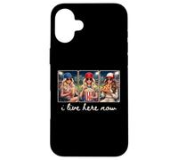 I live here now Baseball girls Case for iPhone 16 Plus