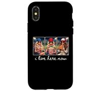 I live here now Baseball girls Case for iPhone X/XS