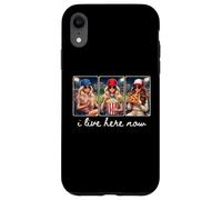 I live here now Baseball girls Case for iPhone XR