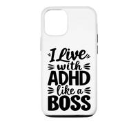 I Live With ADHD Like A Boss Neurodiversity Case for iPhone 12/12 Pro