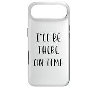 I’ll Be There On Time Funny Idea White Lie Party Case for iPhone Air