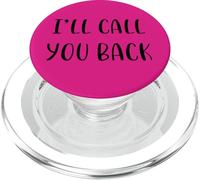 I’ll call you back Funny Idea White Lie Party PopSockets PopGrip for MagSafe