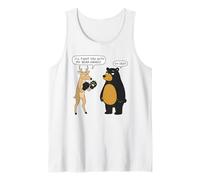 I’ll Fight You with My Bear Hands! Oh Deer Meme Tank Top