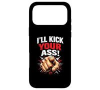 "I’ll Kick Your Ass!" Competitive Gaming Energy Case for iPhone 17 Pro Max