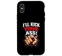 "I’ll Kick Your Ass!" Competitive Gaming Energy Case for iPhone X/XS