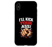 "I’ll Kick Your Ass!" Competitive Gaming Energy Case for iPhone XS Max