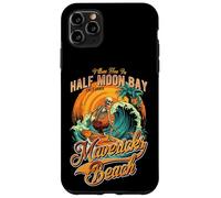 I’ll See You In Mavericks Beach, Skeleton Surfer Design Case for iPhone 11 Pro Max