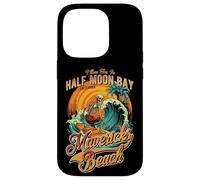 I’ll See You In Mavericks Beach, Skeleton Surfer Design Case for iPhone 14 Pro