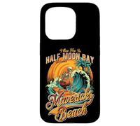 I’ll See You In Mavericks Beach, Skeleton Surfer Design Case for iPhone 15 Pro