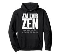 I Look Zen But In My Head I've Killed You Three Times Pullover Hoodie