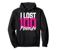 I Lost 100 Pounds - Proud Weightloss Announcement - women Pullover Hoodie