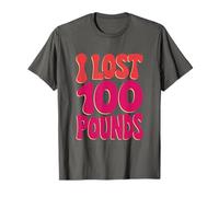 I Lost 100 Pounds, Weight Loss Motivation & Gym Inspiration T-Shirt