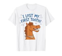 I Lost My First Tooth! Funny Horse Missing Teeth T-Shirt