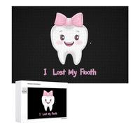 I Lost My First Tooth Jigsaw Puzzles for Adult Family Activities Games Home Decor Puzzle 1000 PCS