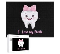 I Lost My First Tooth Jigsaw Puzzles for Adult Family Activities Games Home Decor Puzzle 500 PCS