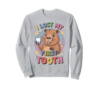 I Lost My First Tooth Kids Tooth Fairy Funny Capybara Boy Sweatshirt
