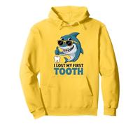 I Lost My First Tooth Kids Tooth Fairy Funny Shark Boy Pullover Hoodie