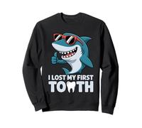 I Lost My First Tooth Kids Tooth Fairy Funny Shark Boy Sweatshirt
