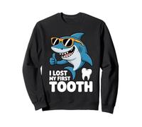 I Lost My First Tooth Kids Tooth Fairy Funny Shark Boy Sweatshirt