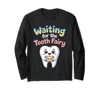 I Lost My First Tooth Kids Tooth Fairy Squad Funny Boy Girl Long Sleeve T-Shirt