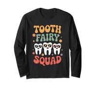 I Lost My First Tooth Kids Tooth Fairy Squad Funny Boy Girl Long Sleeve T-Shirt