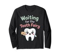 I Lost My First Tooth Kids Tooth Fairy Squad Funny Boy Girl Long Sleeve T-Shirt