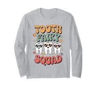 I Lost My First Tooth Kids Tooth Fairy Squad Funny Boy Girl Long Sleeve T-Shirt