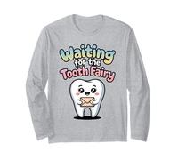I Lost My First Tooth Kids Tooth Fairy Squad Funny Boy Girl Long Sleeve T-Shirt
