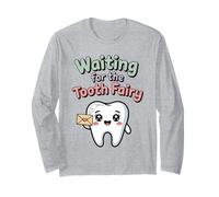 I Lost My First Tooth Kids Tooth Fairy Squad Funny Boy Girl Long Sleeve T-Shirt