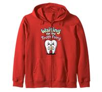 I Lost My First Tooth Kids Tooth Fairy Squad Funny Boy Girl Zip Hoodie