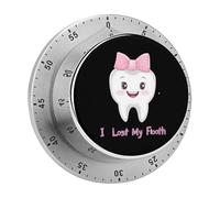 I Lost My First Tooth Timers 60 Minute Countdown Kitchen Cooking Timer for Home Study