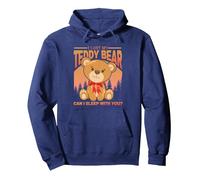 I Lost My Teddy Bear Can I Sleep With You Toys Pullover Hoodie, Adult Unisex, Navy Blue, Large