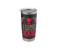 I Love 2000 Stainless Steel Insulated Tumbler