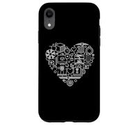 I Love 3D Printing Heart - for 3D Printers Enthusiasts Case for iPhone XR