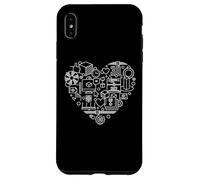I Love 3D Printing Heart - for 3D Printers Enthusiasts Case for iPhone XS Max