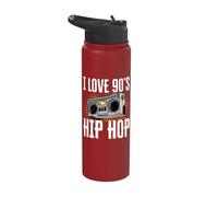I Love 90's Hip Hop Stainless Steel Insulated Water Bottle