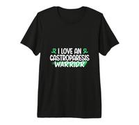 I Love a Gastroparesis Warrior Premium T-Shirt