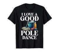 I Love A Good Pool Dance Funny Cleaning Housekeeping Mop T-Shirt
