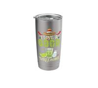 I Love A Good Threesome Tequila Cinco Stainless Steel Insulated Tumbler
