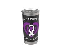 I Love A Pediatric Stroke Survivor Stainless Steel Insulated Tumbler