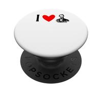 I Love Abe Lincoln PopSockets Adhesive PopGrip