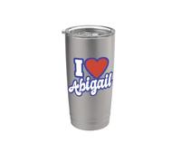 I Love Abigail Stainless Steel Insulated Tumbler