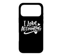 i love accounting mathematics lovers accountant cute design Case for iPhone 17 Pro Max